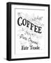 Authentic Coffee VI BW-Daphne Brissonnet-Framed Art Print