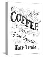 Authentic Coffee VI BW-Daphne Brissonnet-Stretched Canvas