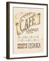 Authentic Coffee VIII-Daphne Brissonnet-Framed Art Print