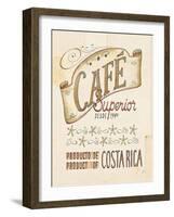 Authentic Coffee VIII-Daphne Brissonnet-Framed Art Print