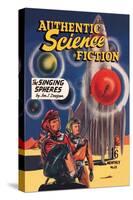 Authentic Science Fiction: The Singing Spheres-null-Stretched Canvas