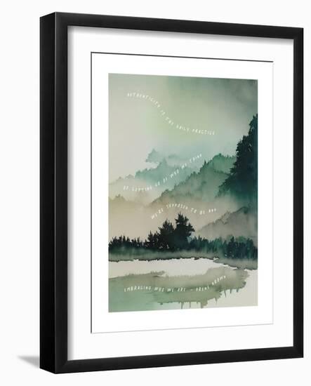 Authenticity-Beth Cai-Framed Giclee Print