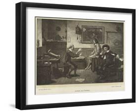 Author and Critic-Henry Stacey Marks-Framed Giclee Print