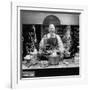 Author and Top Chef James A. Beard in Kitchen Creating Light Trails Al a Picasso-Arthur Schatz-Framed Premium Photographic Print