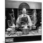 Author and Top Chef James A. Beard in Kitchen Creating Light Trails Al a Picasso-Arthur Schatz-Mounted Premium Photographic Print