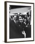 Author Ayn Rand Chatting with Admirers at National Book Awards-Alfred Eisenstaedt-Framed Premium Photographic Print