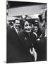 Author Ayn Rand Chatting with Admirers at National Book Awards-Alfred Eisenstaedt-Mounted Premium Photographic Print