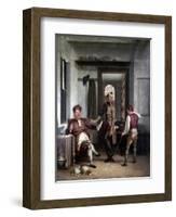 Author & Bookseller, 1811-Washington Allston-Framed Giclee Print