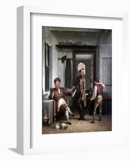 Author & Bookseller, 1811-Washington Allston-Framed Giclee Print