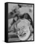 Author Ernest Hemingway Covering Bullfight Rivalry of Spanish Matadors Ordonez and Dominguin-Loomis Dean-Framed Stretched Canvas