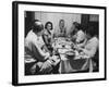 Author, Ernest Hemingway During Visit with Bullfighter Antonio Ordonez-Loomis Dean-Framed Premium Photographic Print