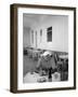 Author Ernest Hemingway in a Local Cafe-Alfred Eisenstaedt-Framed Premium Photographic Print