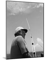 Author Ernest Hemingway Participating in a Cuban Fishing Tournament-Alfred Eisenstaedt-Mounted Premium Photographic Print