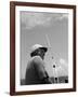 Author Ernest Hemingway Participating in a Cuban Fishing Tournament-Alfred Eisenstaedt-Framed Premium Photographic Print