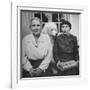 Author Gertrude Stein Sitting with Alice B. Toklas at a Villa-Carl Mydans-Framed Premium Photographic Print