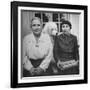 Author Gertrude Stein Sitting with Alice B. Toklas at a Villa-Carl Mydans-Framed Premium Photographic Print