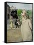 Author Henrik Ibsen-Christian Krohg-Framed Stretched Canvas