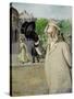 Author Henrik Ibsen-Christian Krohg-Stretched Canvas