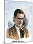 Author Jack London, with His Signature, 1903-null-Mounted Giclee Print