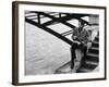 Author Julio Cortazar-Pierre Boulat-Framed Premium Photographic Print