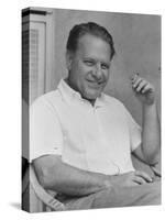 Author Lawrence Durrell-Loomis Dean-Stretched Canvas