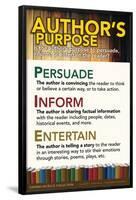 Author's Purpose-Gerard Aflague Collection-Framed Poster