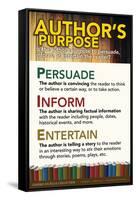 Author's Purpose-Gerard Aflague Collection-Framed Stretched Canvas