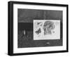 Author Vladimir Nabokov's Doodlings-Carl Mydans-Framed Photographic Print