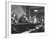 Author William T. Bushman Sitting at a Bar-Frank Scherschel-Framed Premium Photographic Print