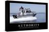 Authority: Inspirational Quote and Motivational Poster-null-Stretched Canvas