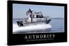 Authority: Inspirational Quote and Motivational Poster-null-Stretched Canvas