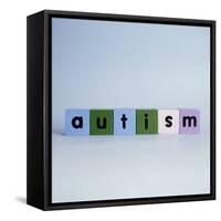 Autism-Cristina-Framed Stretched Canvas