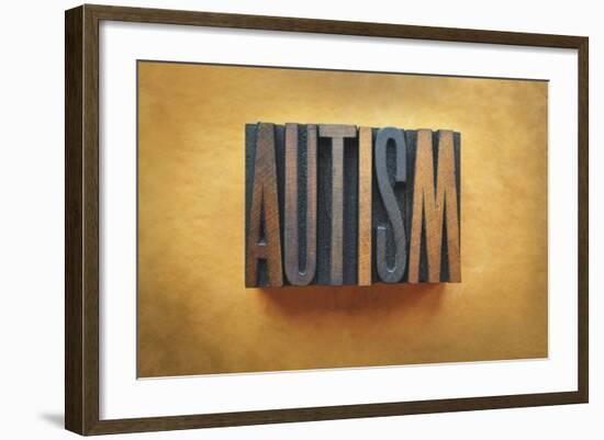 Autism-enterlinedesign-Framed Photographic Print