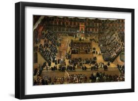 Auto-Da-Fé on Plaza Mayor-Francisco Rizi-Framed Giclee Print