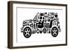 Auto Icons-bioraven-Framed Premium Giclee Print