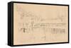 Auto-Lithograph by J. Pennell, C1877-1898, (1898)-Joseph Pennell-Framed Stretched Canvas