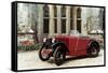 Auto: MG Midget-null-Framed Stretched Canvas