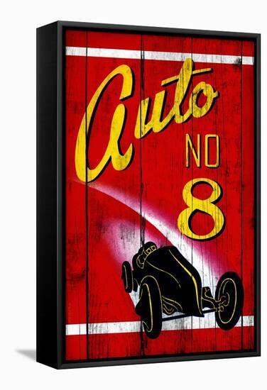 Auto No 8-Kate Ward Thacker-Framed Stretched Canvas