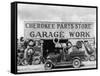 Auto Parts Shop, Atlanta, Georgia, c.1936-Walker Evans-Framed Stretched Canvas