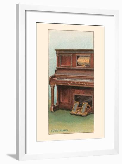 Auto-Piano-null-Framed Art Print