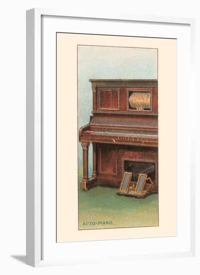 Auto-Piano-null-Framed Art Print