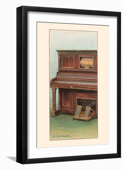 Auto-Piano-null-Framed Art Print
