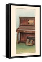 Auto-Piano-null-Framed Stretched Canvas