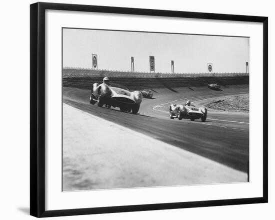 Auto Race-null-Framed Photographic Print