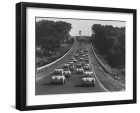 Auto Race-null-Framed Premium Photographic Print
