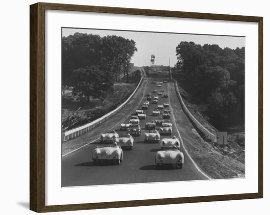 Auto Race-null-Framed Photographic Print