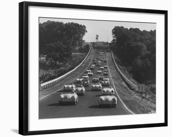 Auto Race-null-Framed Photographic Print