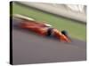 Auto Racing Action-null-Stretched Canvas