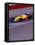 Auto Racing Action-null-Framed Stretched Canvas