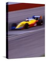 Auto Racing Action-null-Stretched Canvas